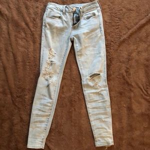 American Eagle jeggings.